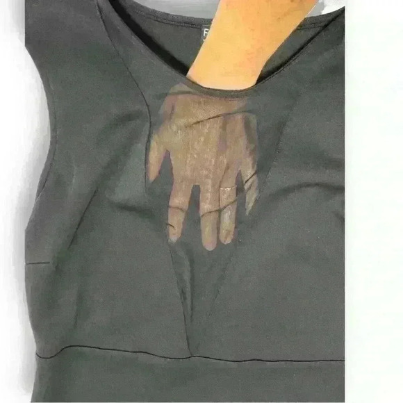 Forever 21 Plus Size Black V Neck Dress Size 1X - Picture 6 of 6